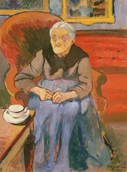 Retrato da mãe do artista, 1912